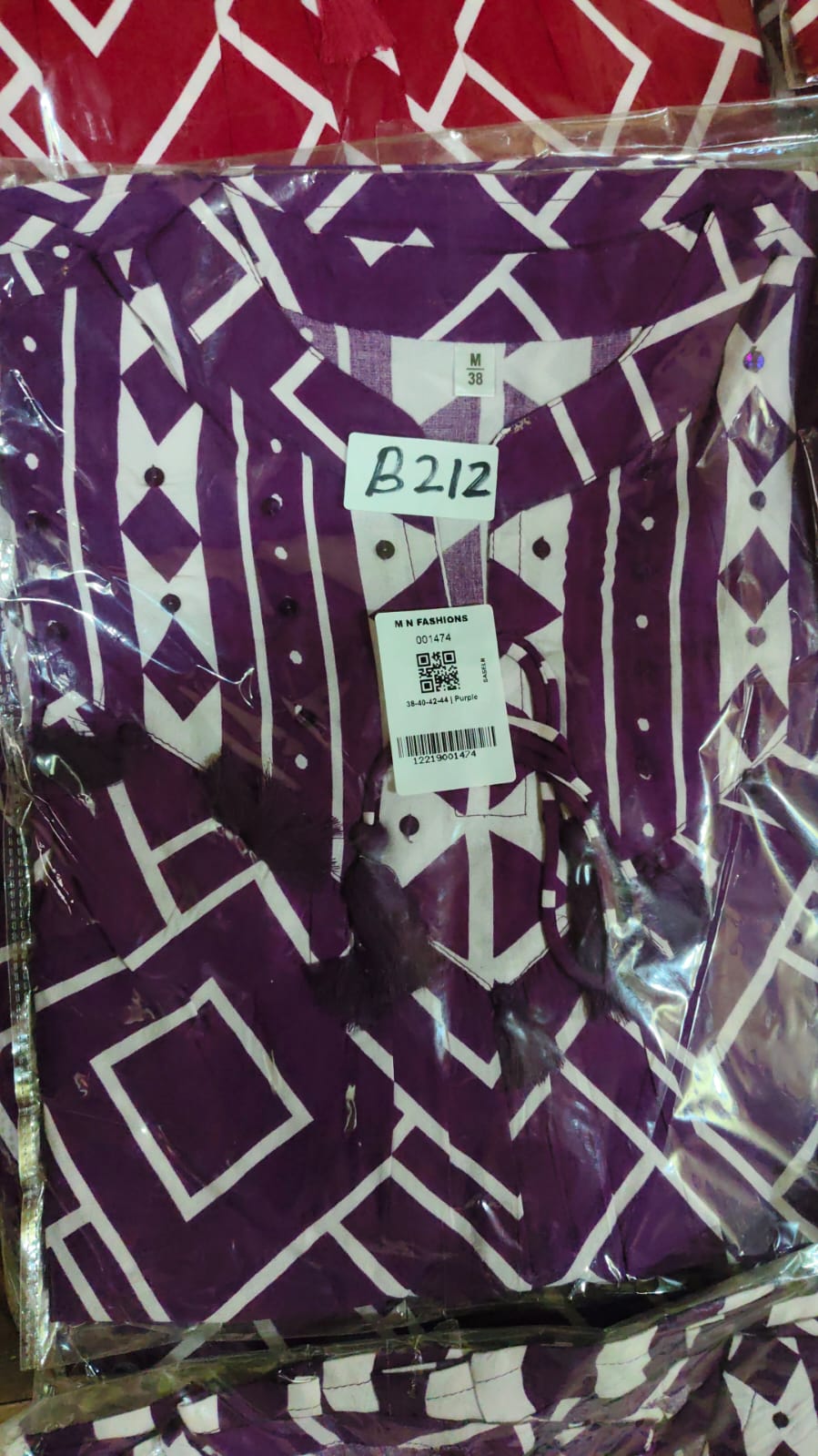 Cotton modal smart top length 30 inch (B212)