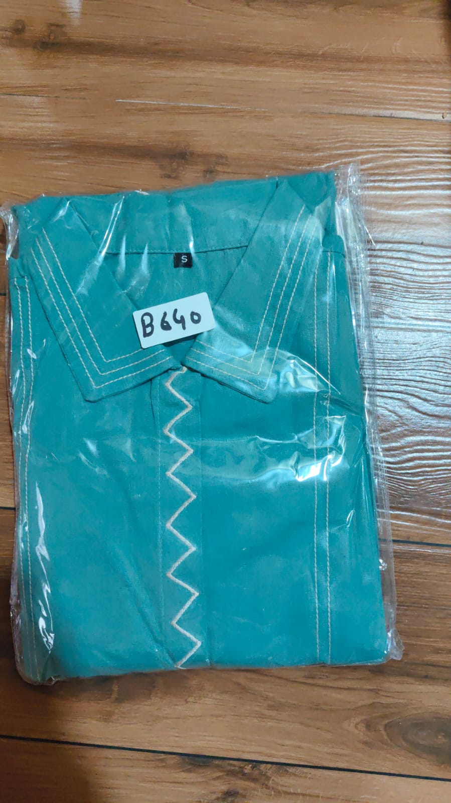 Cotton linen smart two piece cordset (B640)