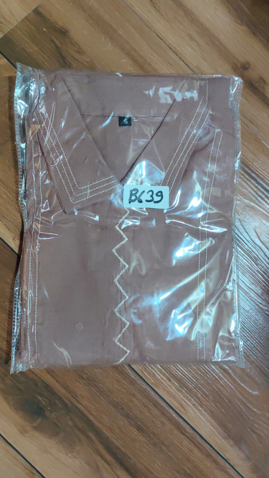 Cotton linen smart two piece cordset (B639)
