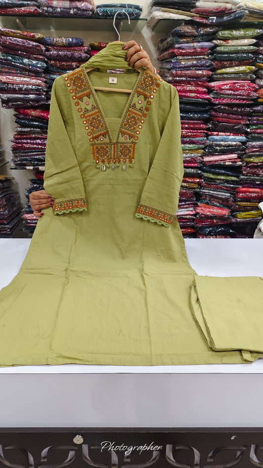 Pure cotton three piece set (B803)