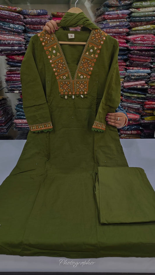 Pure cotton three piece set (B804)