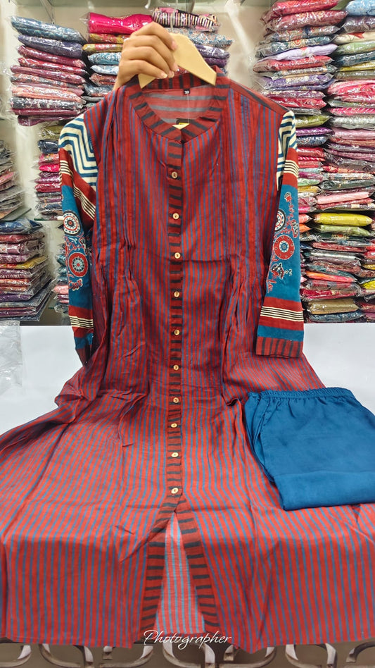 Pure mul silk smart two piece cordset (B676)