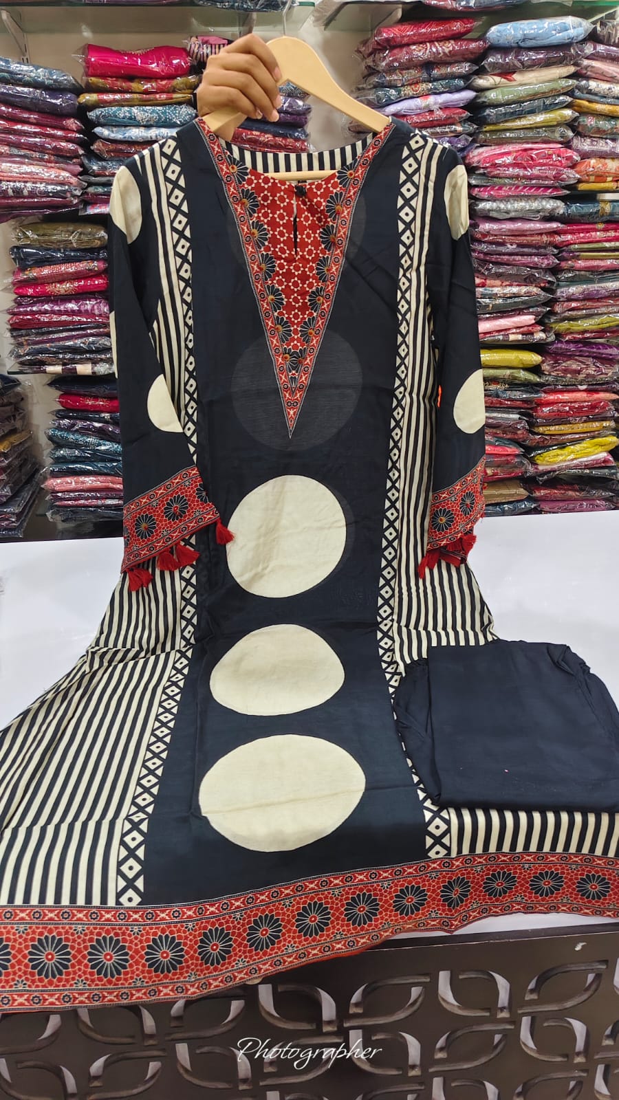 Pure crape smart two piece cordset (B377)