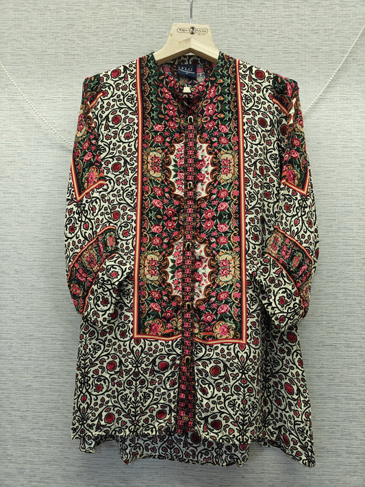 Pure crape smart shirt (B960)
