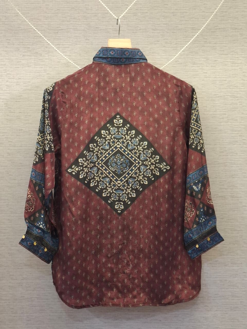 Smart crape shirt (C412)