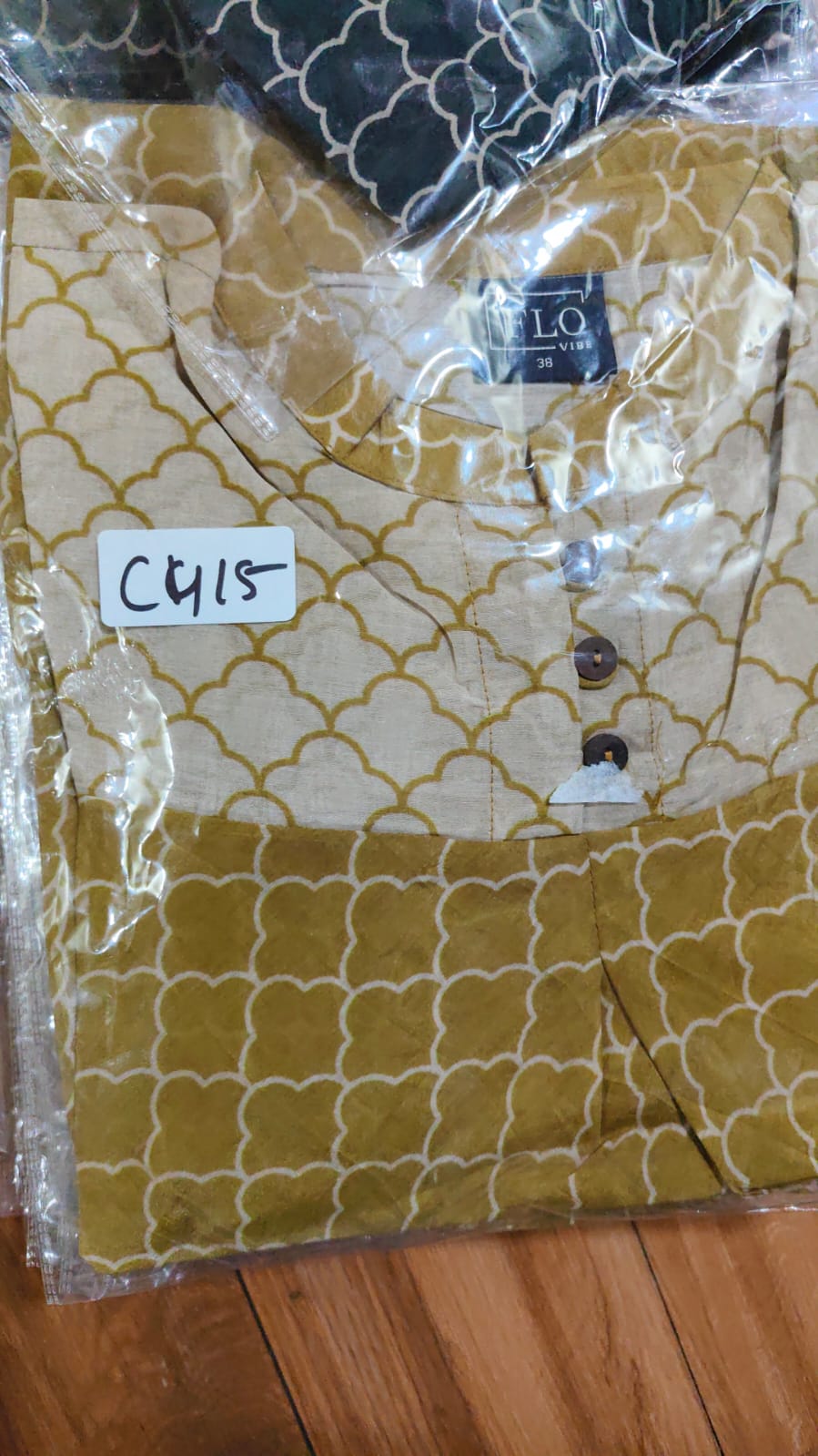 Mul chanderi smart top (C415)