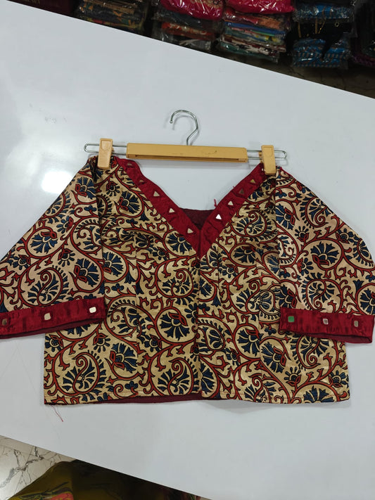 Mashroo silk with lining paded   (F101)