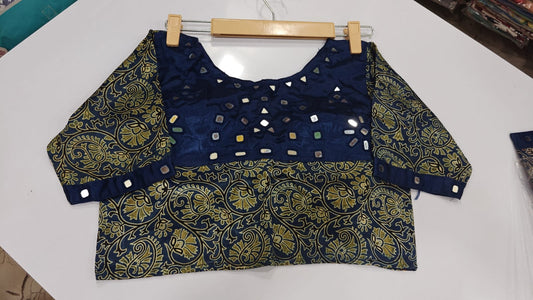 Mashroo silk with lining paded (F116)