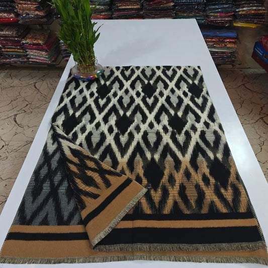 Premium pure soft imported reversible warm stole (Z16)