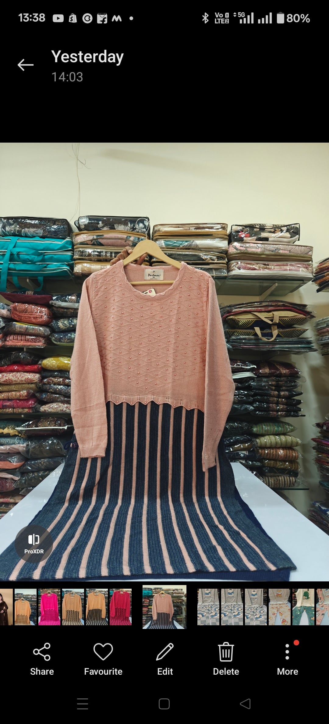 Premium knitting wollen kurta (W26)