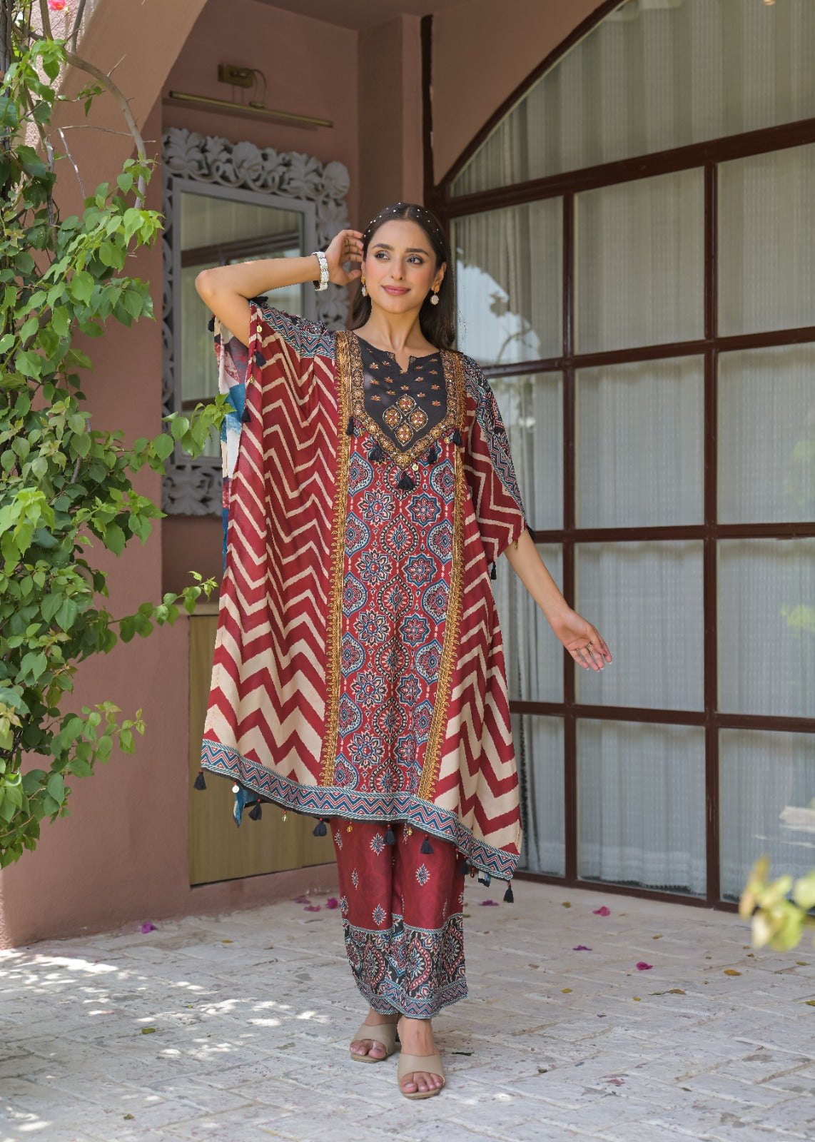 Smart pure mul silk two piece cordset (C472)
