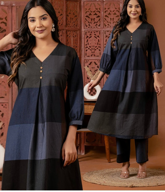 Pure cotton smart two piece cordset  (B130)