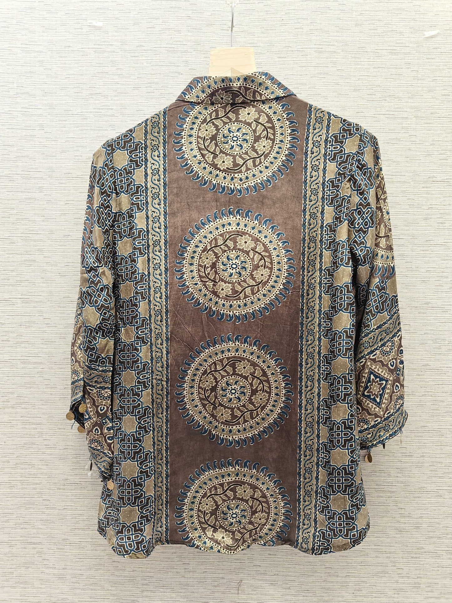 Pure crape smart shirt (C142)