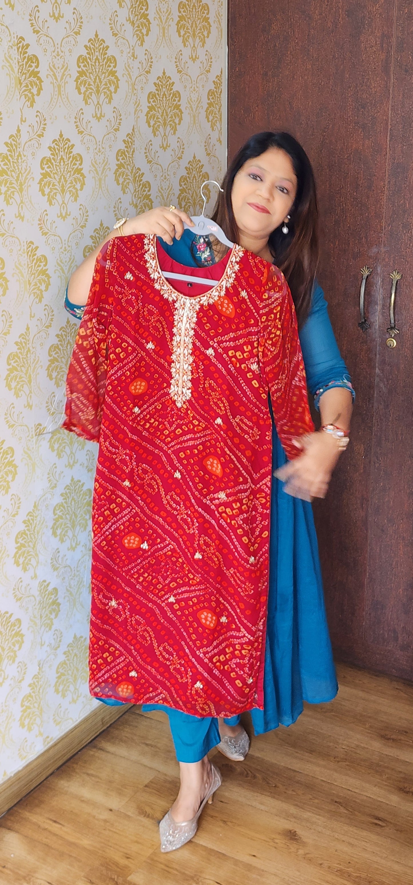 Mahroon only kurti (P823)