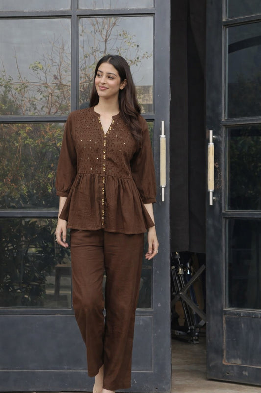 Smart shifali two piece cordset (B464)