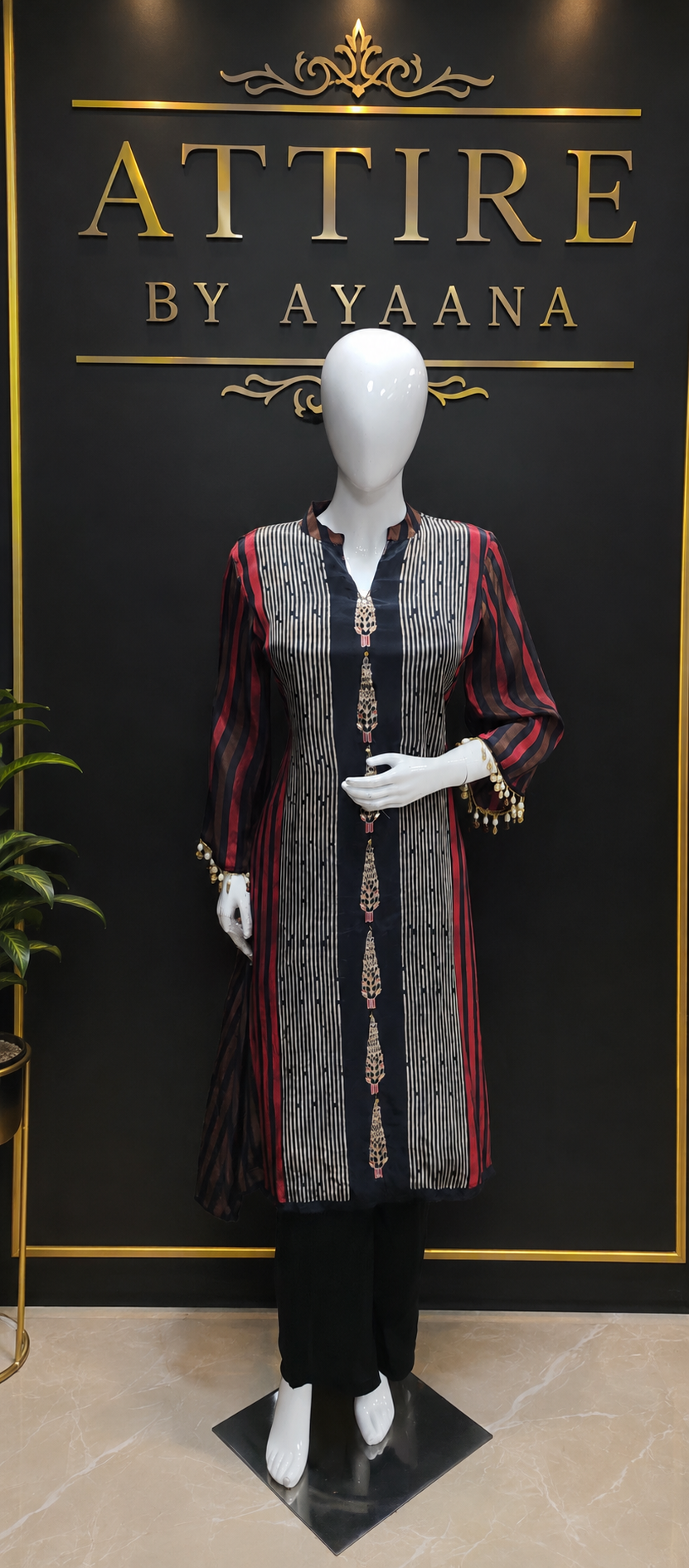 Premium crape smart two piece cordset (C539)