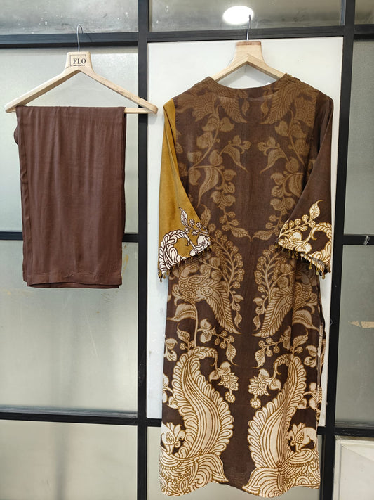 Pure mul silk smart two piece cordset  (B620)