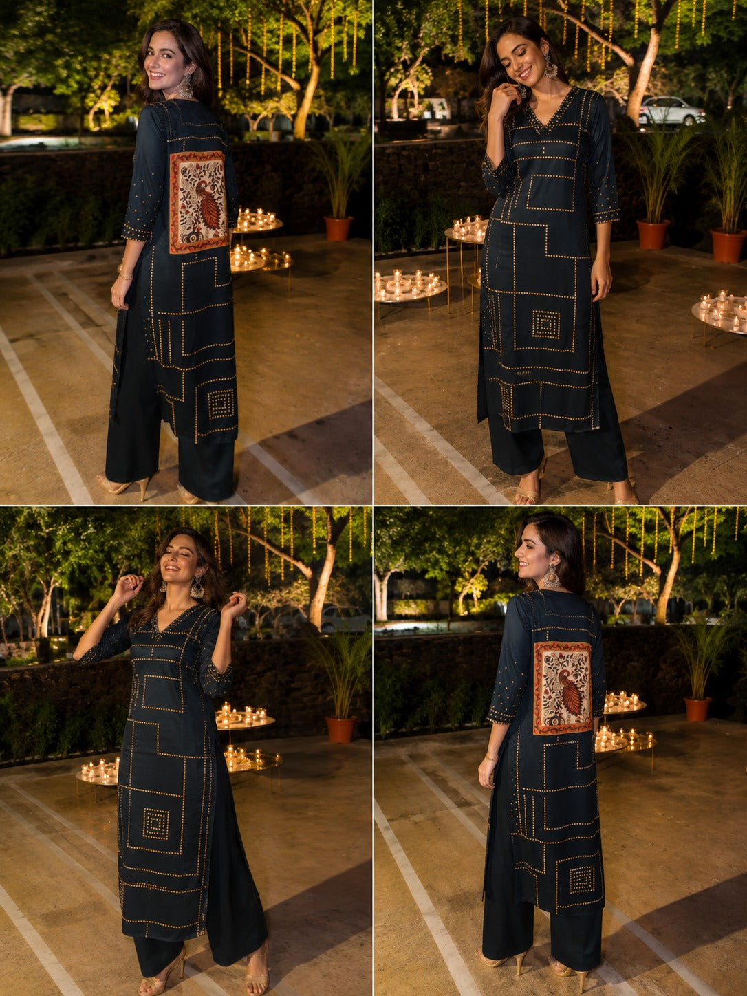 Pure gaji silk smart two piece cordset (S316)