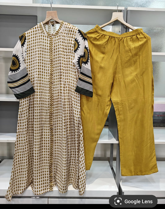 Pure muslin two piece cordset (A1994)