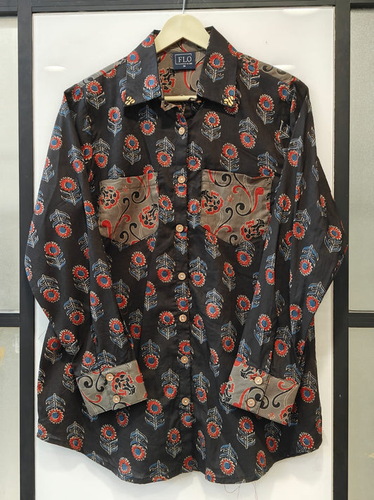 Pure cotton smart shirt (B621)