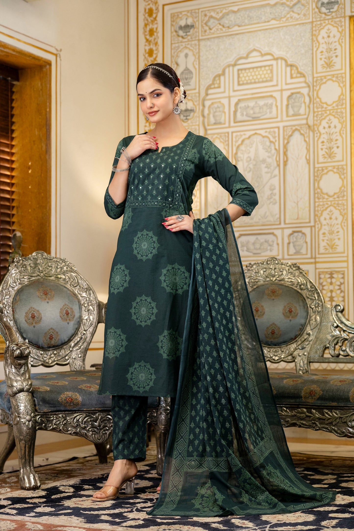 Pure cotton three piece set (A1927)