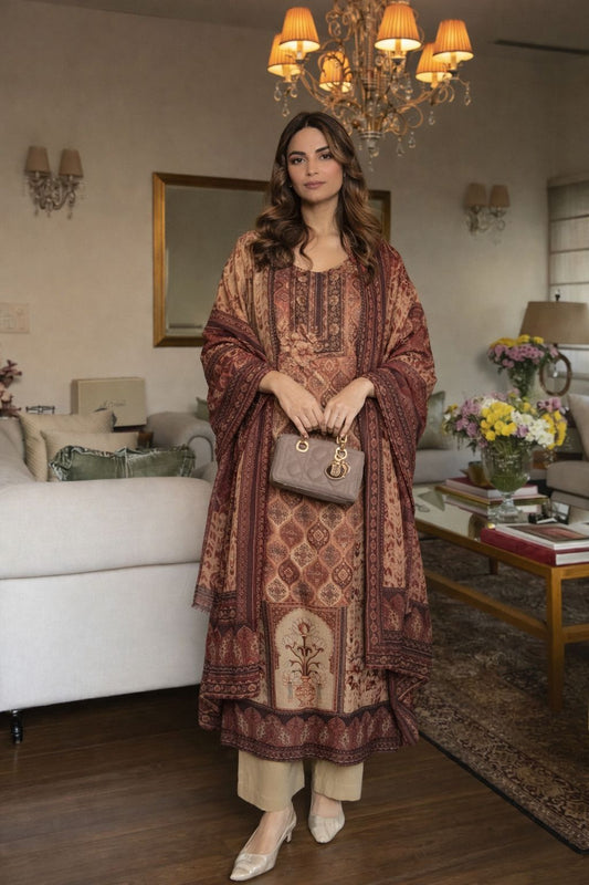 Linen smart three piece set (B560)