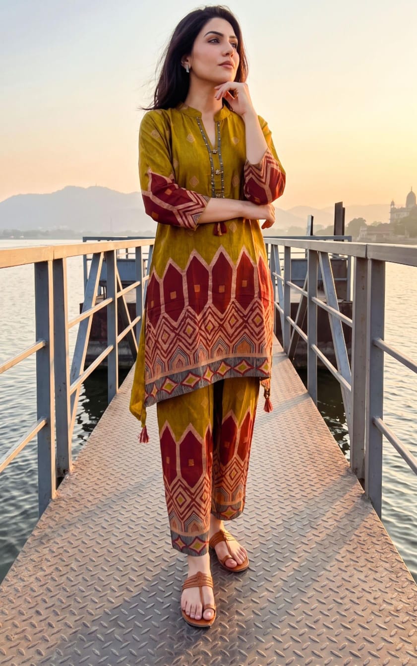 Soft gaji modal smart two piece cordset (S311)