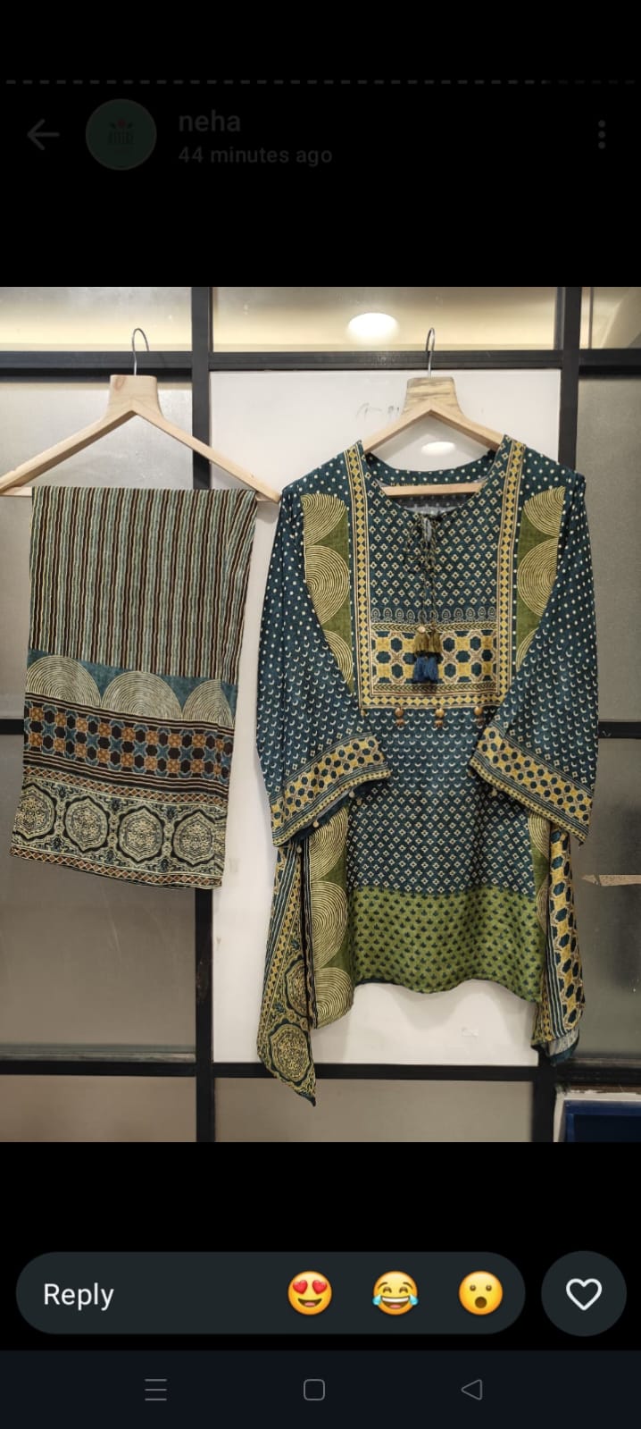 Pure mul silk smart two piece cordset (S268)