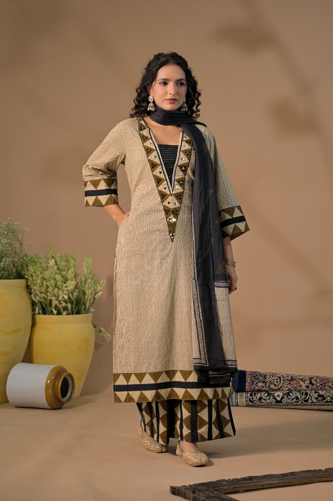 Pure cotton three piece set (C524)