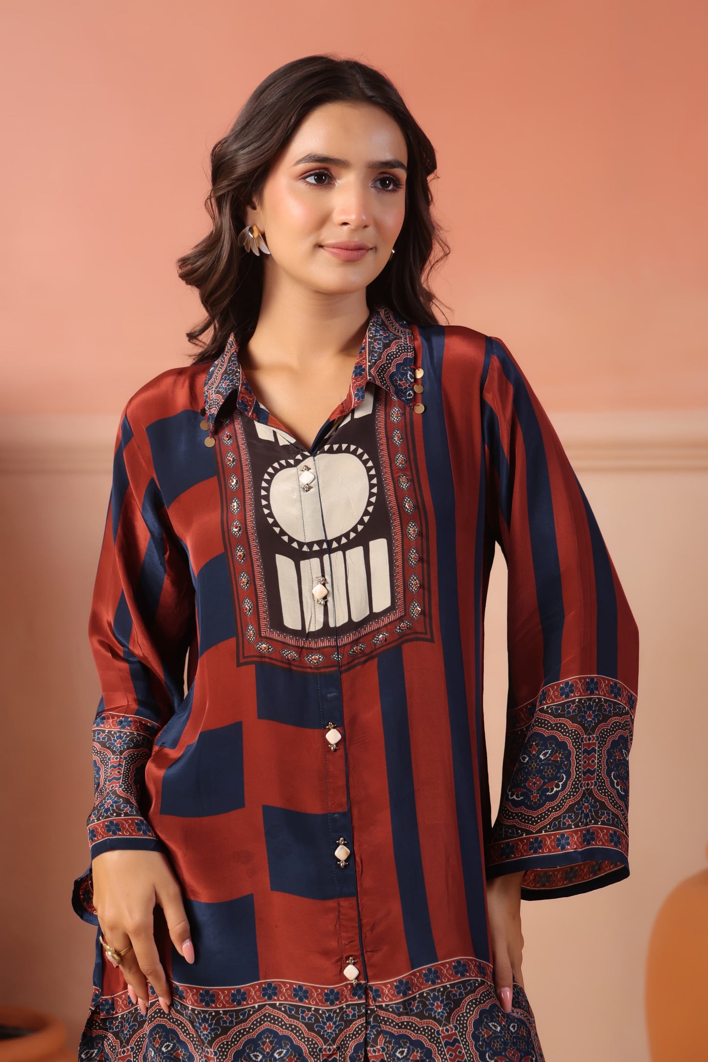 Natural crape smart two piece cordset (C513)