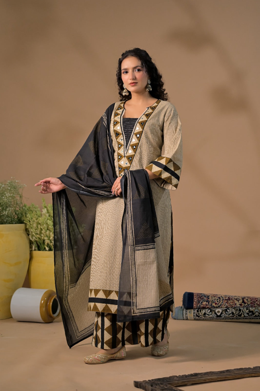 Pure cotton three piece set (C524)