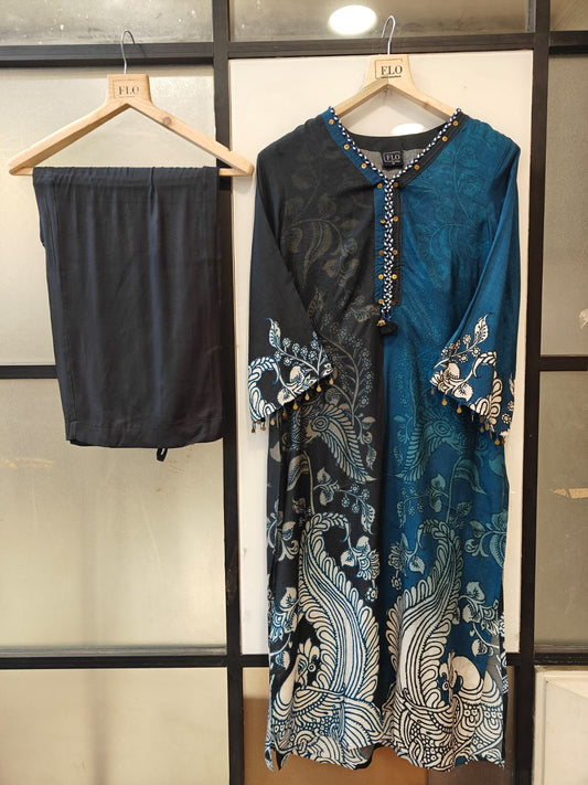 Pure mul silk smart two piece cordset (B617)