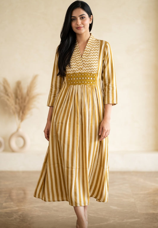 Pure modal silk with a real mirror one piece dress (S241)