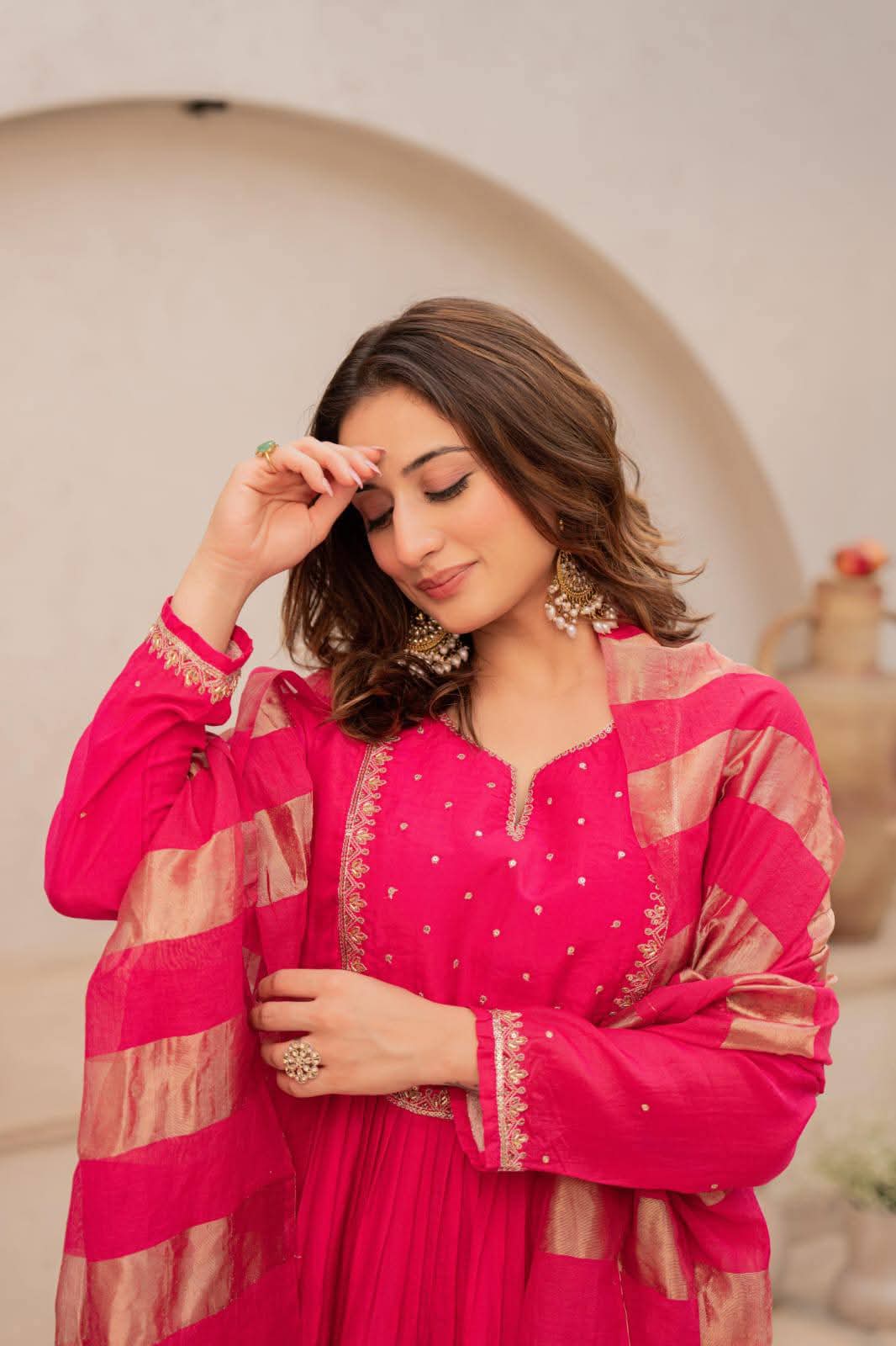 Mulberry silk three piece designer set (A491)