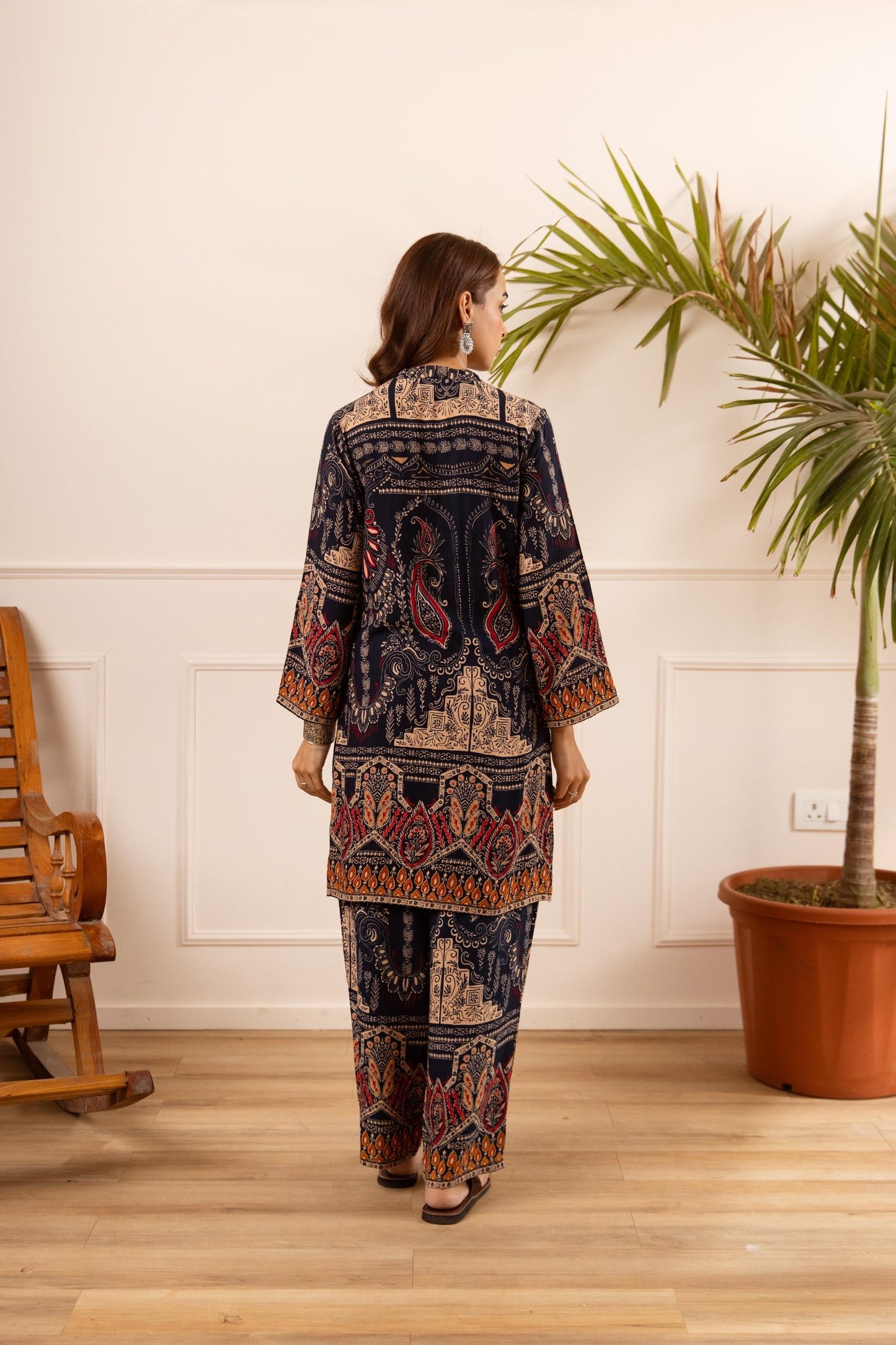 Cotton modal two piece cordset (B156)