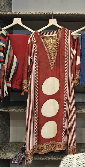 Pure crape smart two piece cordset (B376)