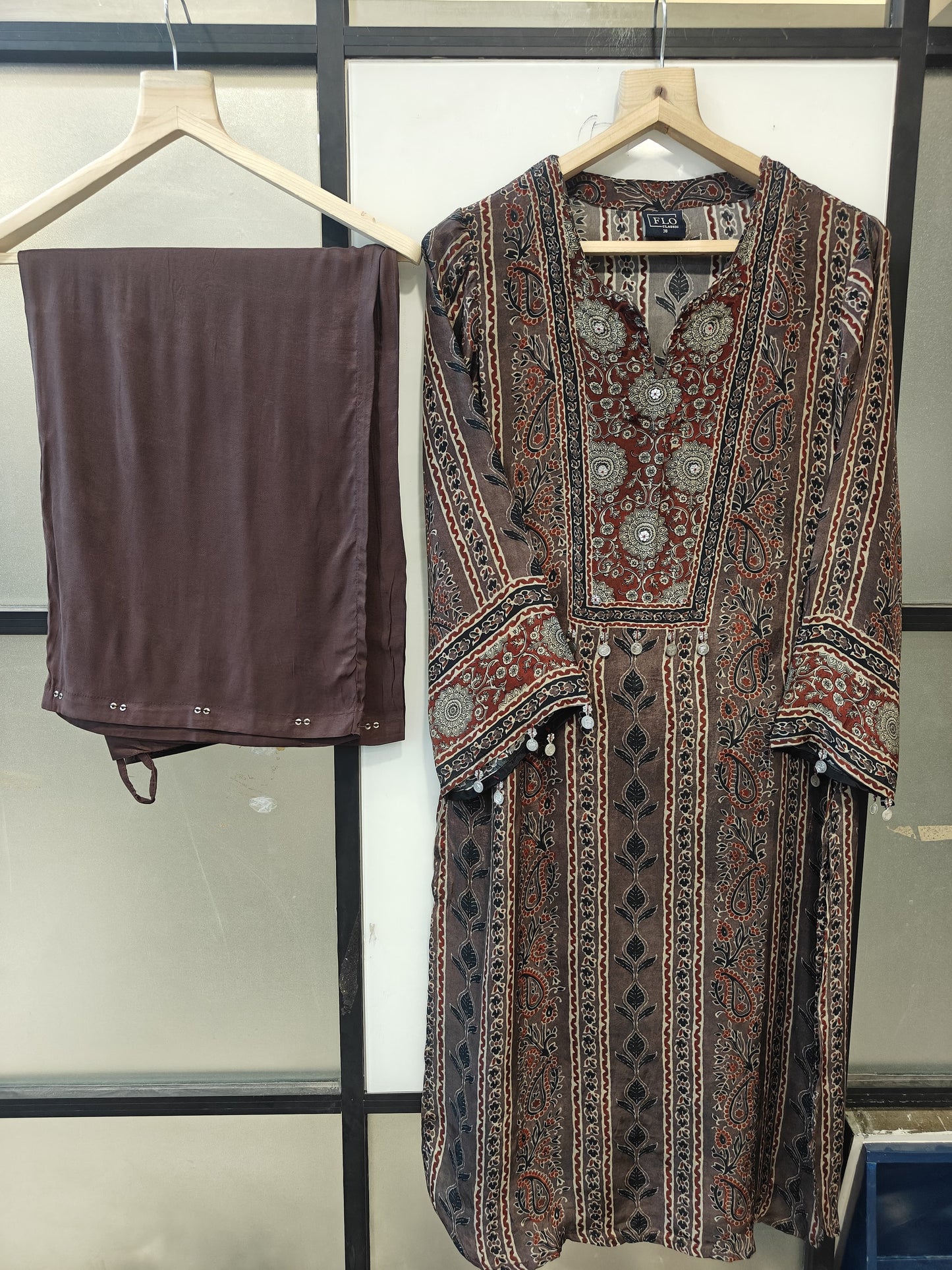 Pure crape smart two piece cordset (C511)