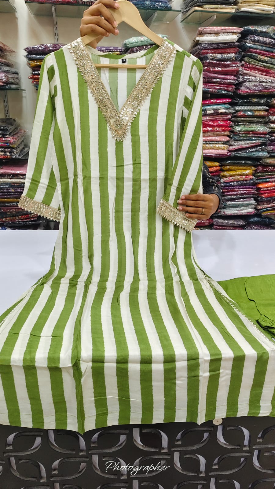 Natural crape smart two piece cordset (C325)