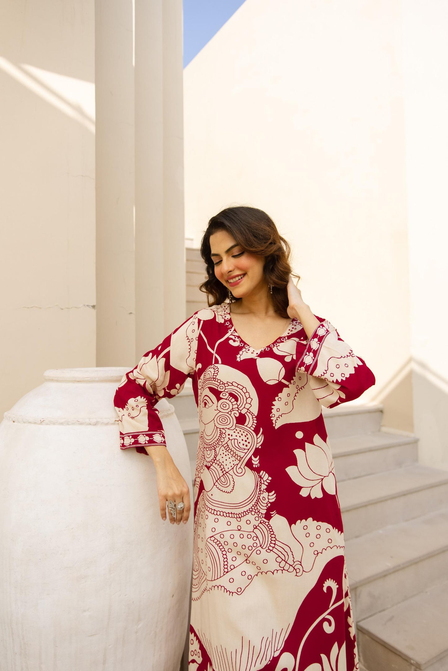 Cotton modal very smart two piece cordset B150)