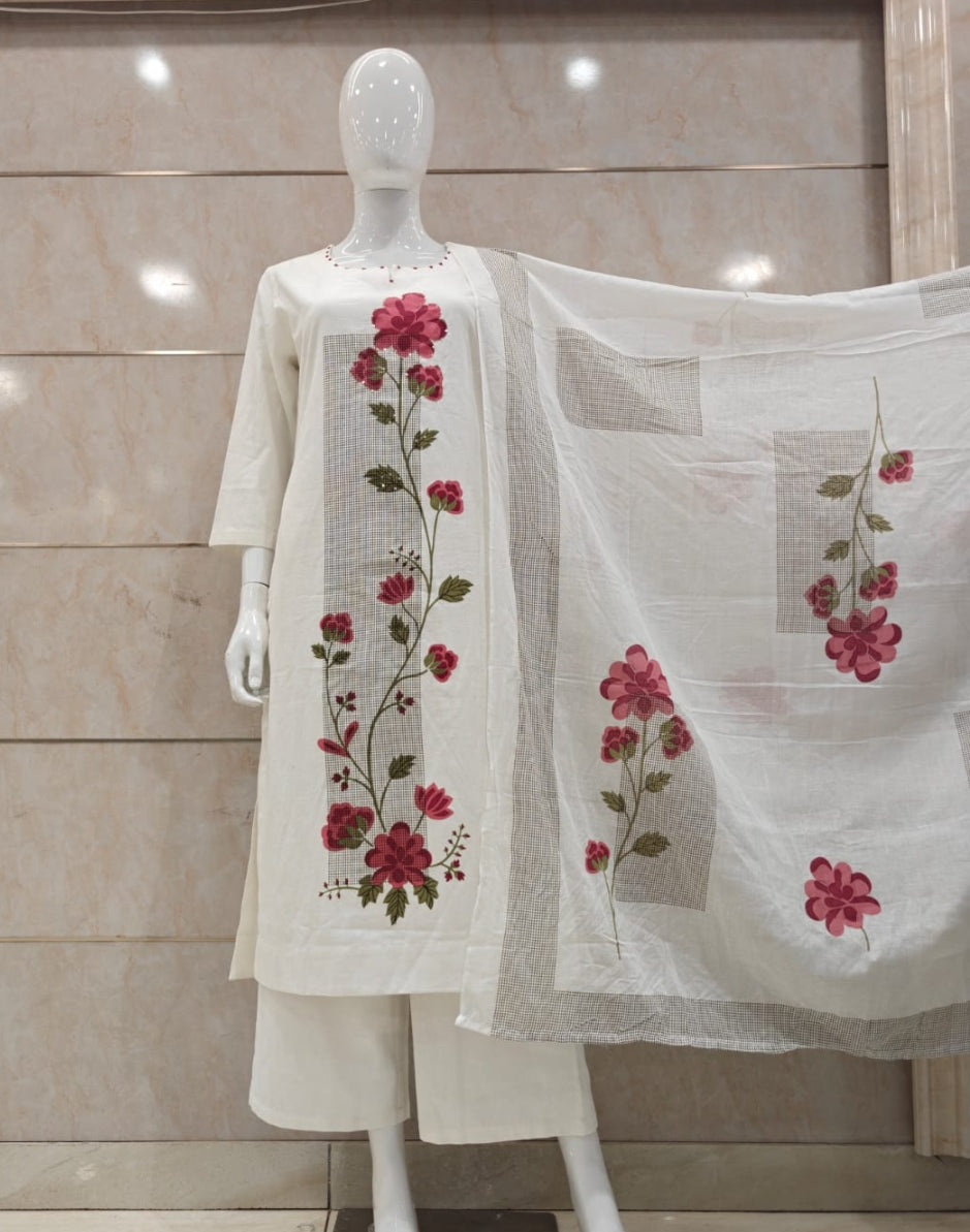 Cotton three piece set (B632)