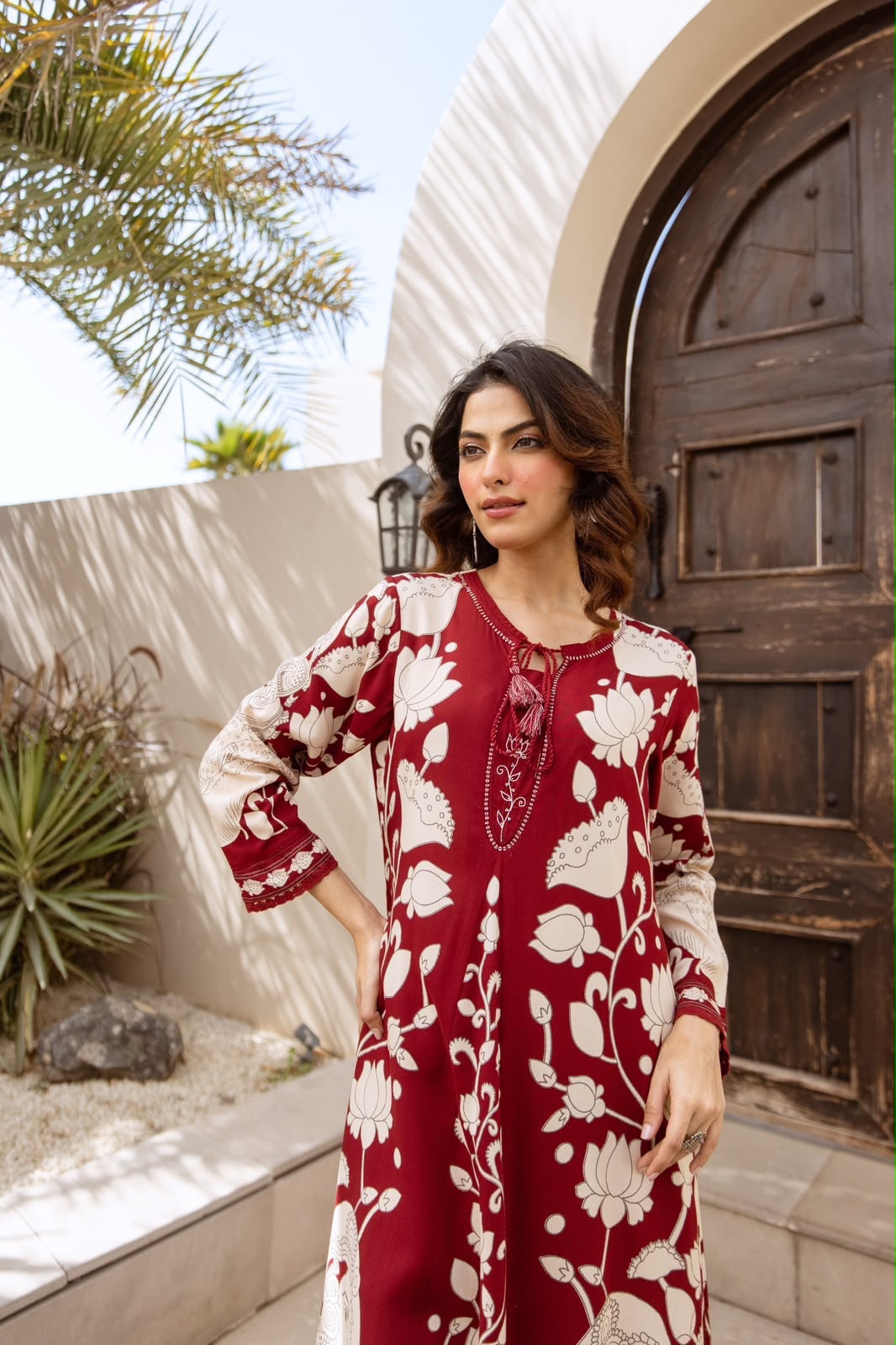 Smart german rayon extremely soft two piece cordset (S269)