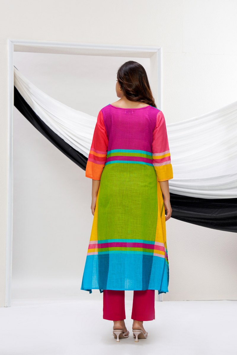 Pure cotton with lining smart two piece cordset (B213)