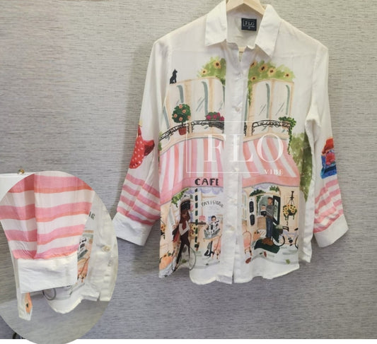 Pure muslin smart shirt (A1932)