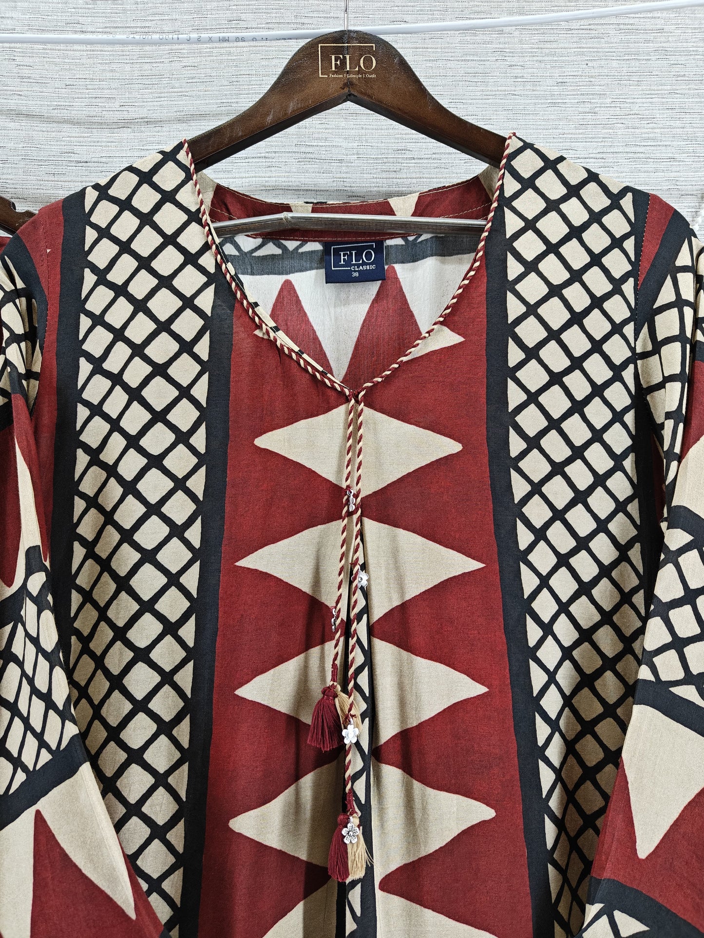 Natural crape smart two piece cordset (C417)