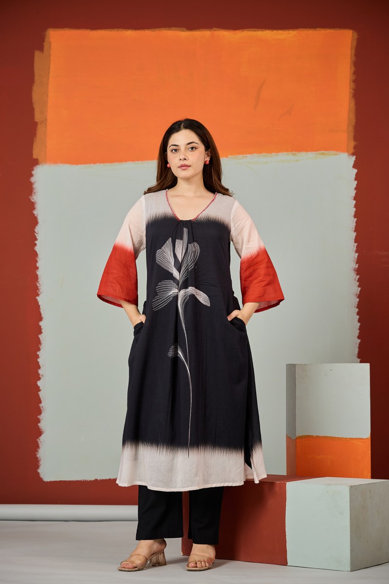 Pure mul cotton with lining extremely comfortable for summer smart two piece set (B925)