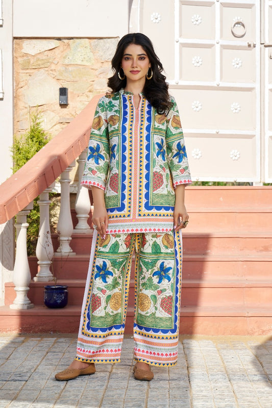 Pure cotton two piece cordset (P2132)