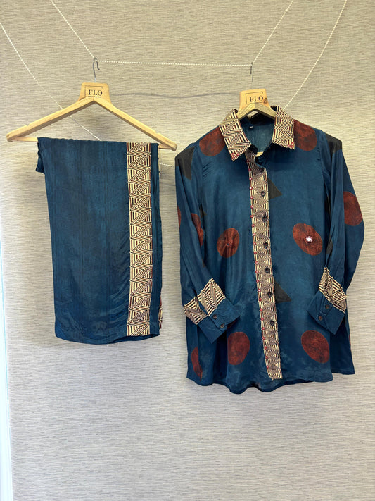 Natural crape smart two piece cordset (C195)