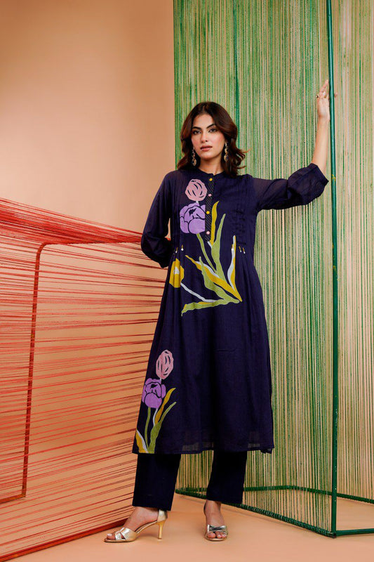 Mul cotton with lining smart two piece cordset (B659) (next week dispatch)