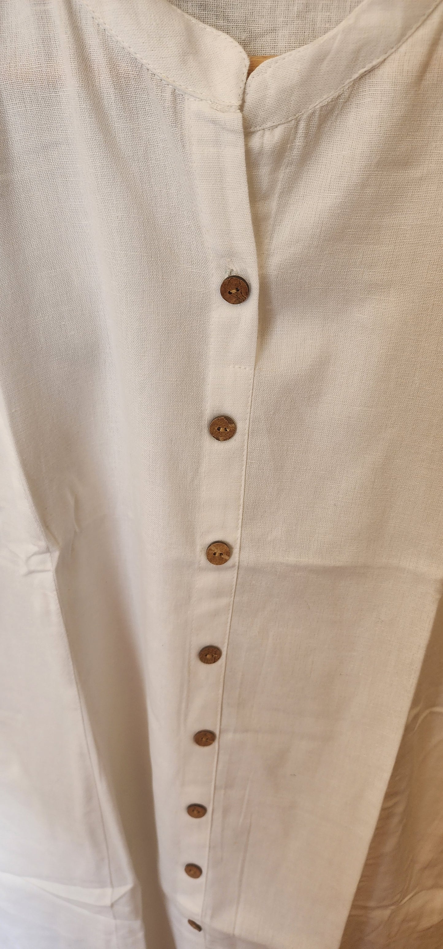 Pure white handloom cotton kurti – Attire By Ayaana
