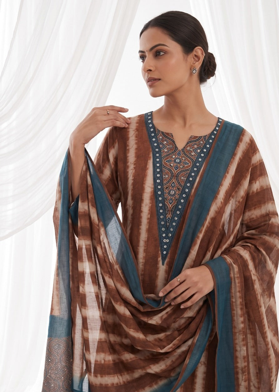Russian silk beautiful three piece set (C392)